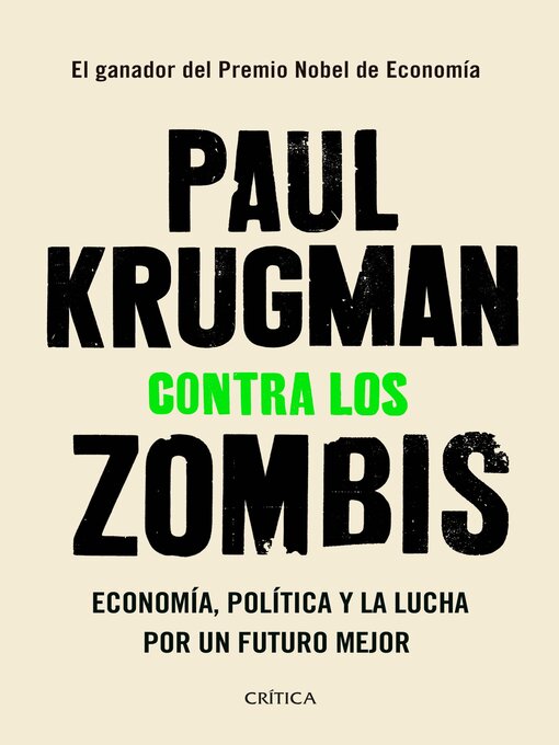 Title details for Contra los zombis by Paul Krugman - Wait list